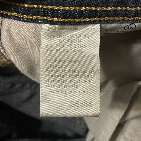 Men's Adriano‎ Goldschmied The Everett Slim Straight Medium Wash Jeans - Picture 9 of 12